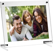 Ailelan Picture Frame, 8.5x11 Clear Acrylic Photo Frame A4 Letter Size Decorativ