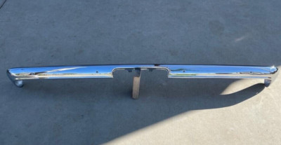 S PLYMOUTH BARRACUDA NEW TRIPLE PLATED CHROME REAR BACK BUMPER