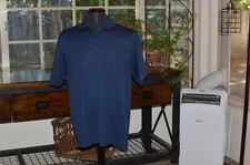 Nike Shirt Mens Large Golf Tour Performance Button Front Polo/