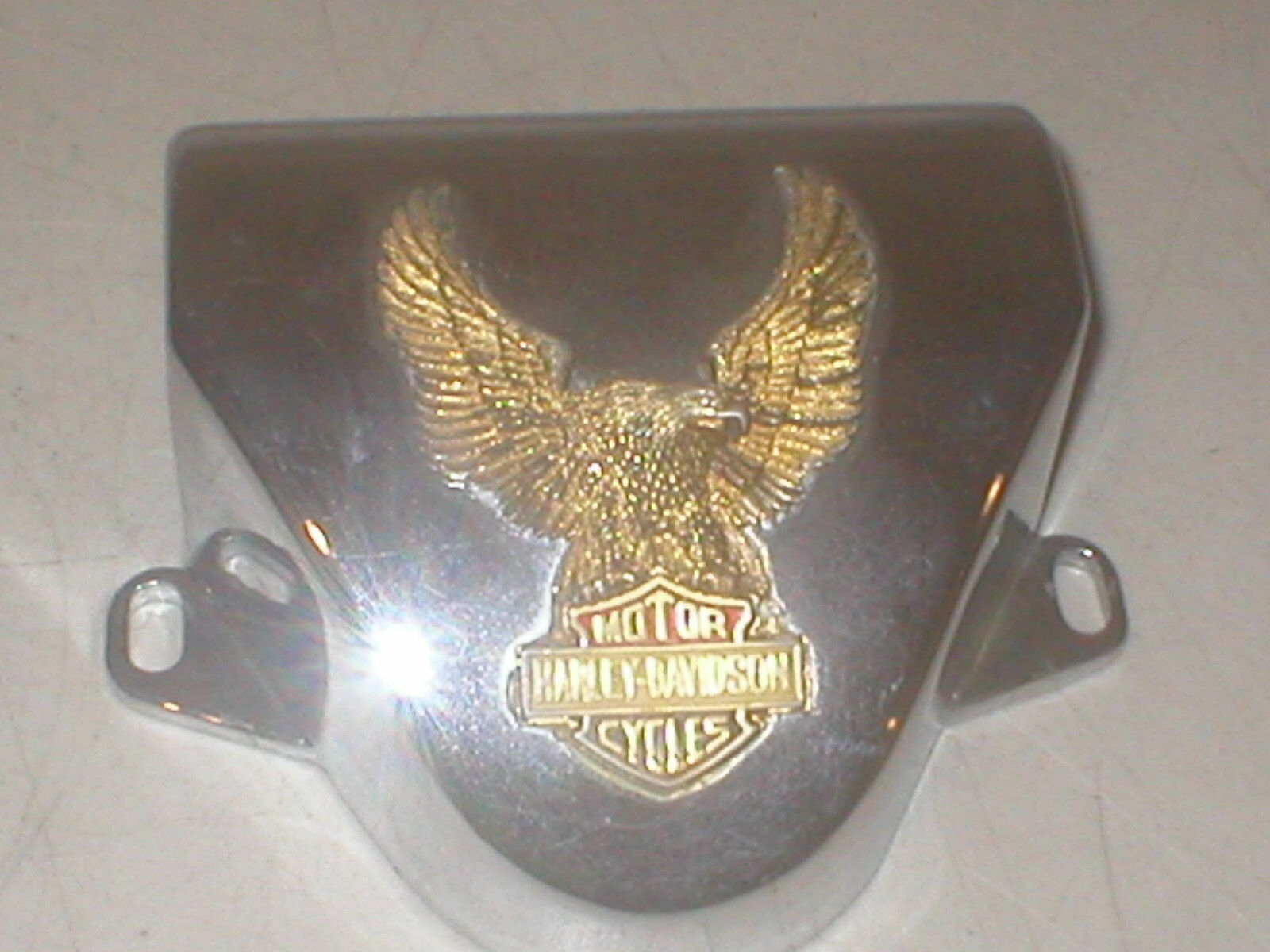 Harley Davidson Shovelhead FLH Handlebar Riser Cover Eagle eBay