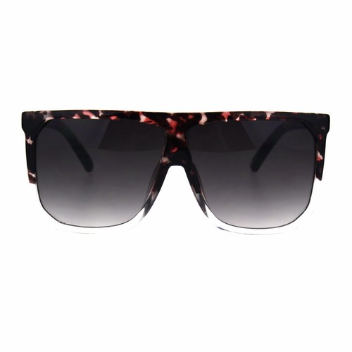 Mobster flache Sonnenbrille groß übergroß aus Kunststoff Retro - Bild 9 von 16