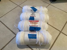 Big Twist Yarn-White-354 Yards-100% Acrylic 4 NEW SKEINS