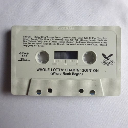Whole Lotta Shakin Goin On Where Rock Began / Various Artists Cassette - Picture 4 of 5