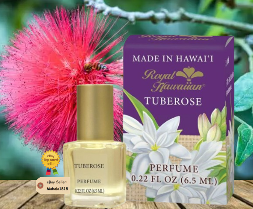 Hawaii Tuberose Flower Perfume By Royal Hawaiian Perfumes fl