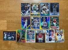 MATT OLSON 14 card lot-2017 Topps Rookie,Blue &Gold Parallels, 2024 HR Challenge