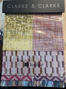 Clarke & Clarke Kaleidoscope Decorative Velvets Sampler Book