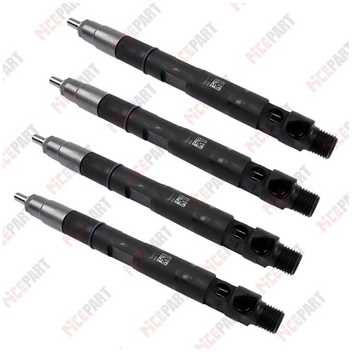 4x High Performance Diesel Injector Compatible JCB T4 Excavator 444 Engine Black - Picture 5 of 12