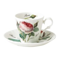 Espressotasse Untertasse Redoute Roses Roy Kirkham Porzellan 965165 Formano