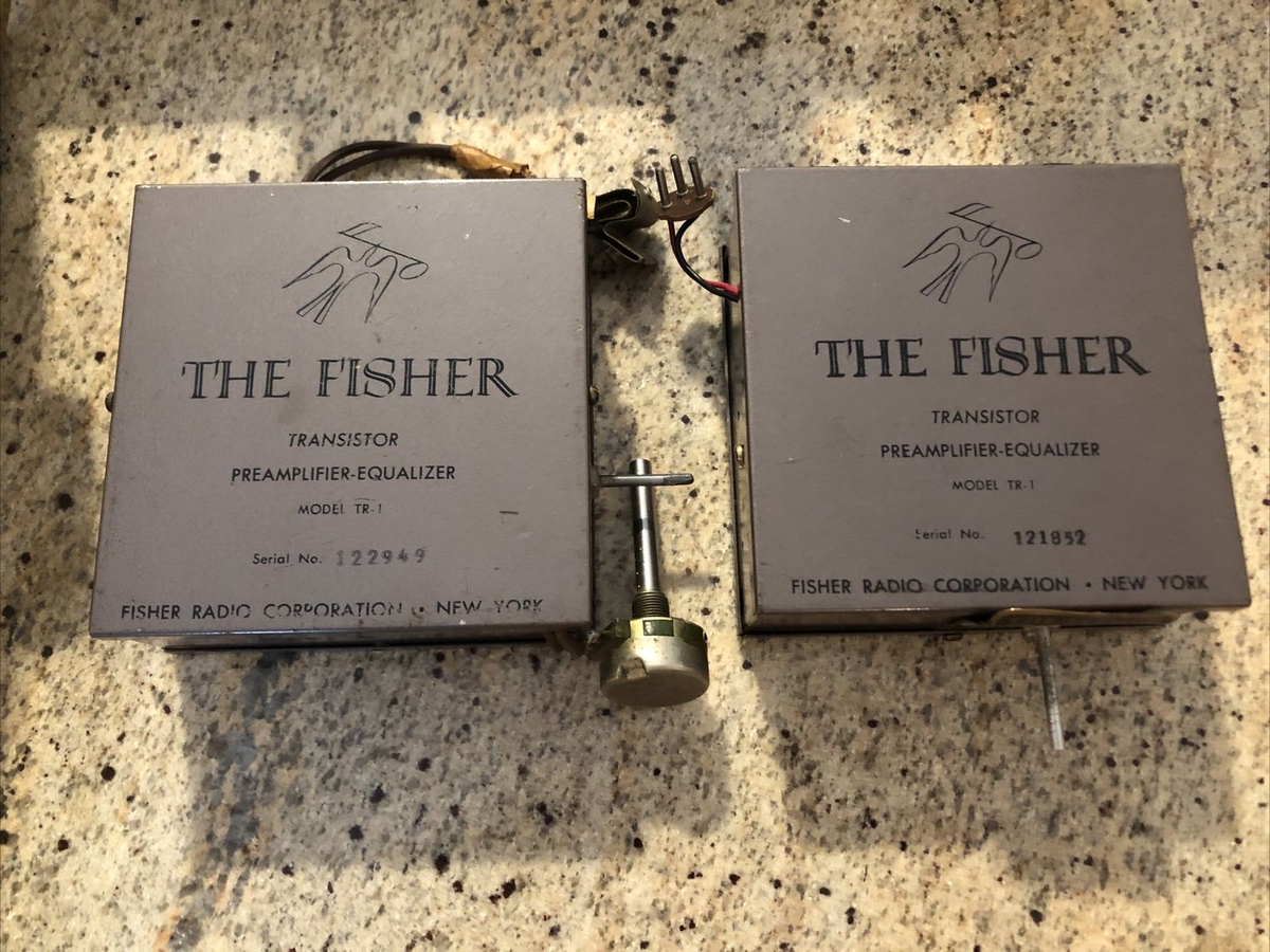 専用ページ③ Mint Fisher Model TR-1 1st Transistor Pair (2) PreAmplifiers