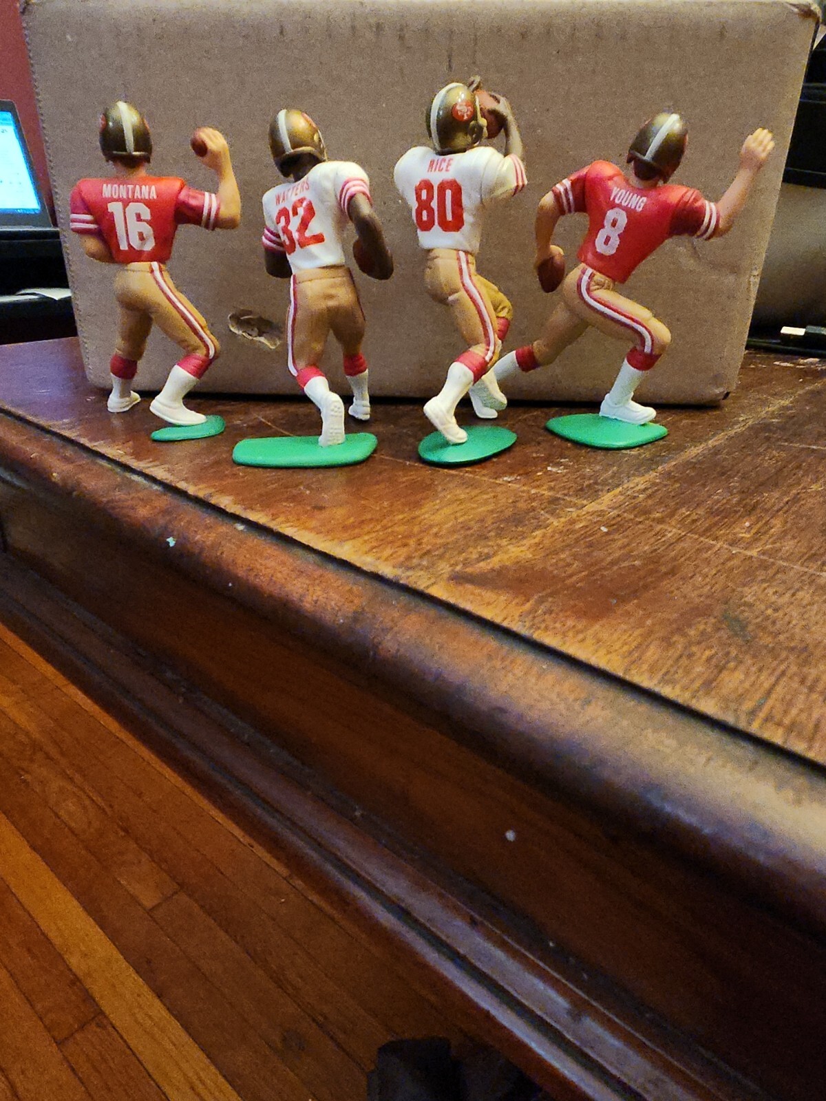 Lot of 4 NFL Starting Lineup San Francisco 49ers Action Figures 