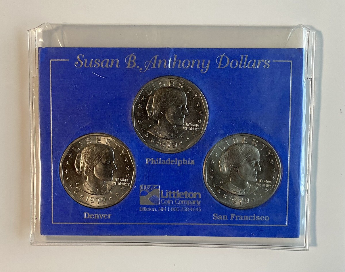 1979 Susan B. Anthony Dollars-Littleton Coin Company-First Year