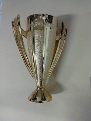 Trophy Tpper, Gold Cup, 5.25'' tall.