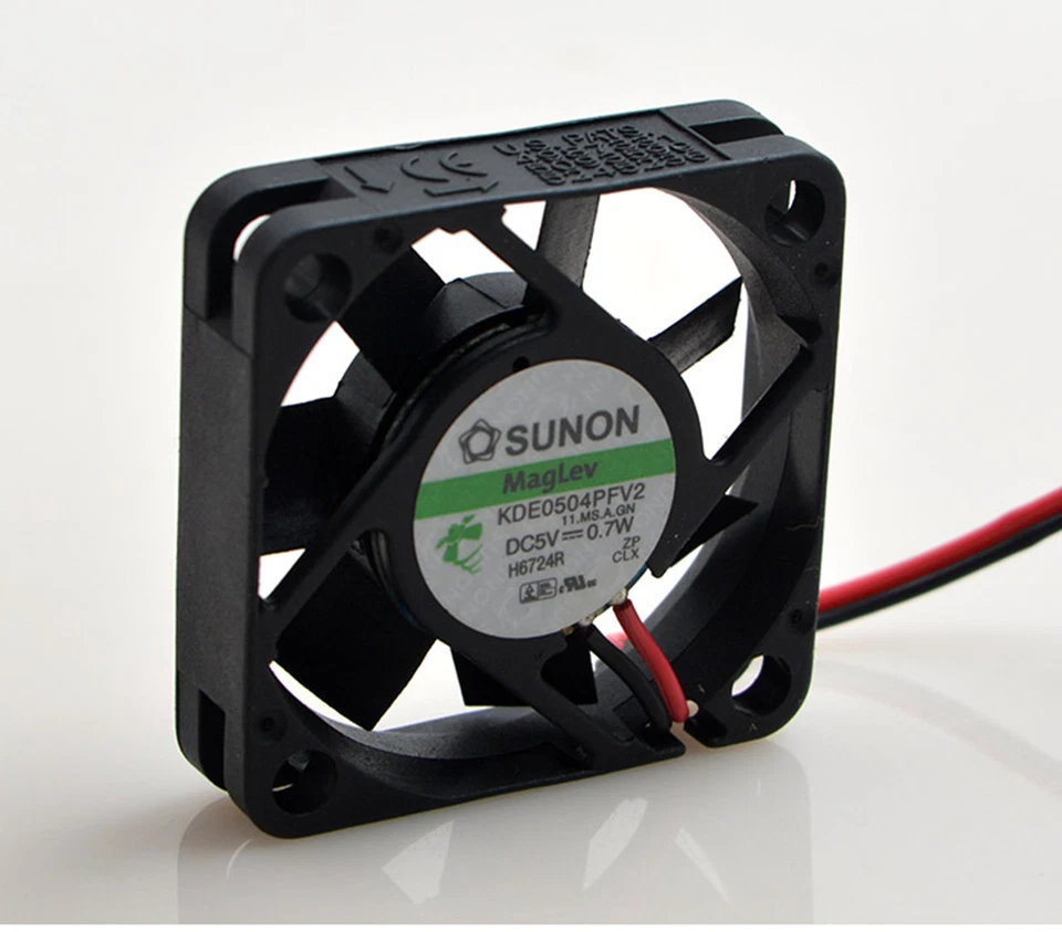 SUNON Cooling Fan 5V 0.7W KDE0504PFV2 4cm 4010 40mmx40mmx10mm 1.6"x1.6"x0.4" - Image 2 of 3
