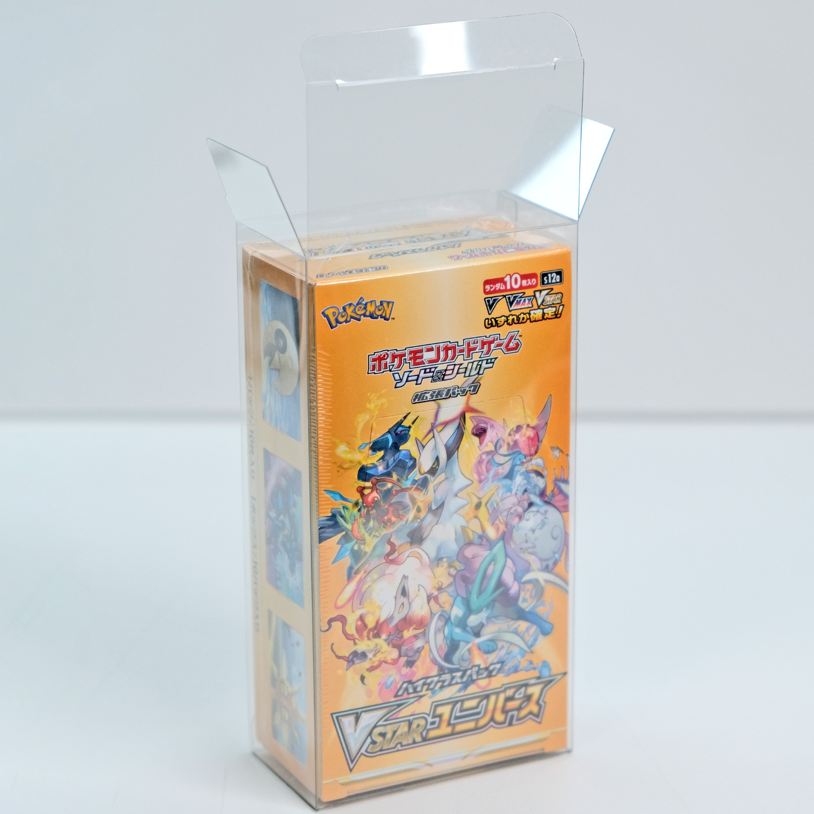 Case Trasparente Box Pokemon Giapponese Japanese Protezione in Plastica Rigida foto 2
