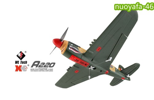WLtoys WW2 P40 Fighter 2,4G RC Flugzeug 4CH 6 Achsen Kreisel Festflügel RTF Segelflugzeug Spielzeug - Bild 13 von 18