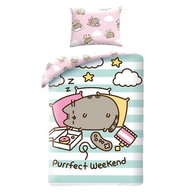 pusheen king size bedding