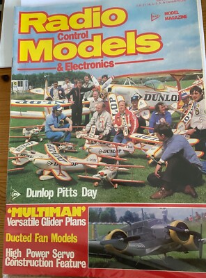 RADIO CONTROL MODELS AND ELECTRONICS OCTOBER 1982 HOBBY MAGAZINE DUNLOP PITT DAY