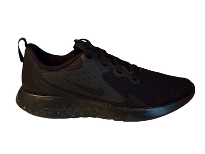 Kinder Nike Legend React Vorschule Schwarz Schuhe Turnschuhe AR1827 004