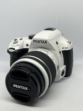 Ricoh PENTAX K  50 W Zoom Kit White DSLR Camera Wi-Fi Used From Japan
