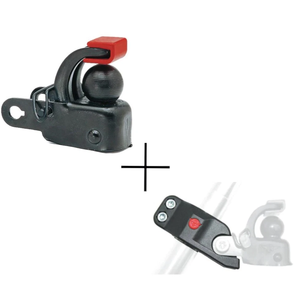 Hebie Anhängerkupplung F1  Set Transport Lastenanhänger Montage City Kupplung