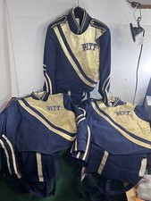 Lot 6 Vintage Pitt University Pittsburgh Marching Band uniform blue jacket pants