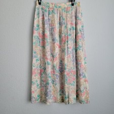 Pendleton floral skirt