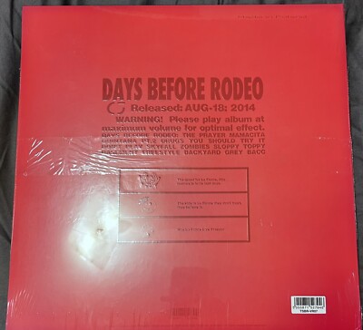 トラヴィススコットDAYS BEFORE RODEOdeluxeレコード TRAVIS SCOTT - DAYS BEFORE RODEO VINYL | eBay