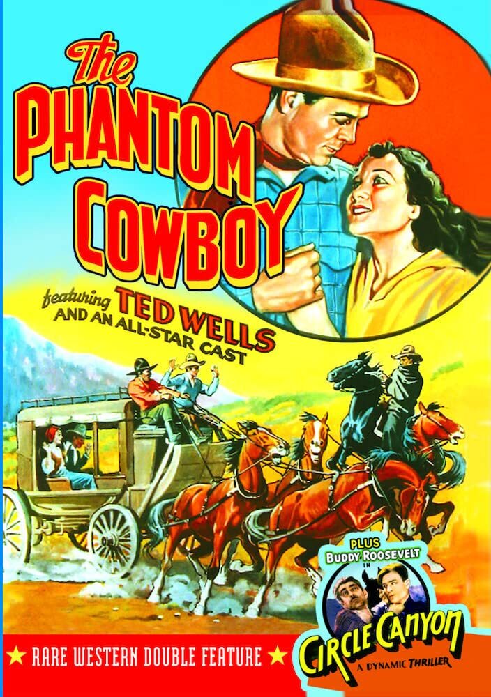 The Phantom Cowboy (1935) / Circle Canyon (1933) (DVD) Pawnee Bill Jr.