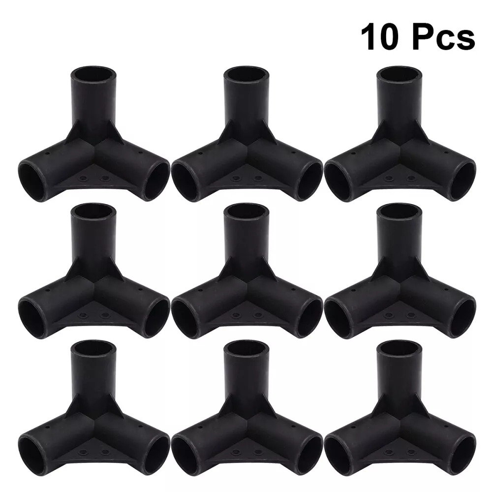 10PCS Shoe Stand Connector 3 Way Pipe Joint Connector rack shelf