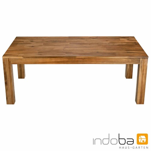 Couchtisch Sofatisch Beistelltisch Massivholz Wohnzimmertisch rechteckig 110 cm - Bild 25 von 29