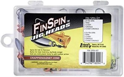  Fin Spin Kit, Freshwater Fishing Equipment And Accessories, 8 Siz