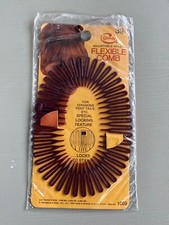 Vintage Goody Adjustable Nylon Flexible Comb 1972 NOS Unused in Package