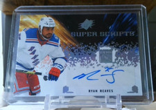 2021-22 ud spx hockey Reaves super scripts SS-RR