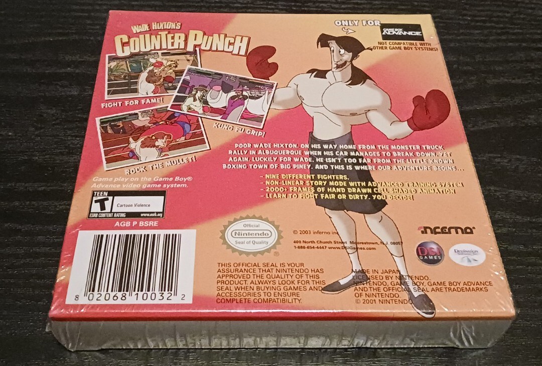 【GBA】 Wade Hixton's Counter Punch Wade Hixton's Counter Punch (Nintendo Game Boy Advance, 2004