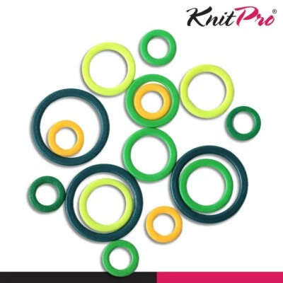 KnitPro Maschenmarker Ringe Stricken Häkeln Handarbeit 50 Stück