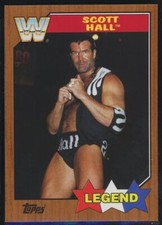 2017 Topps Heritage WWE Scott Hall Bronze Parallel #92