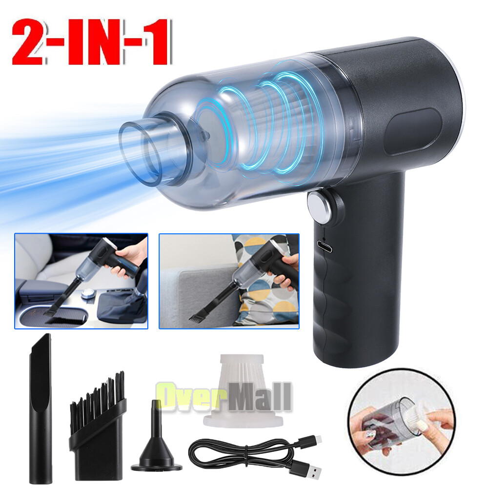 Cordless Wireless Air Blower Handheld Vacuum Cleaner Strong Suction Car Home USA