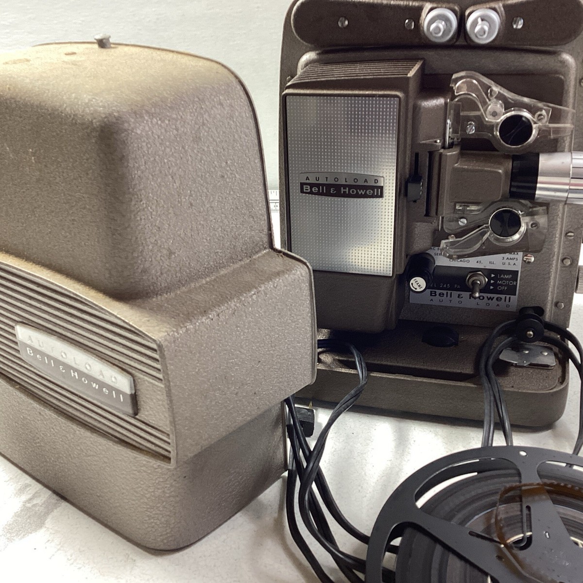 Vintage Bell & Howell Model 245 PA Autoload 8mm Film Movie