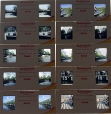 Lots Of 10 Kodachrome Transparencies Slides From Amsterdam June 1967
