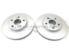 KIT 2 DISCHI FRENO ANTERIORI PER TOYOTA PRIUS 1.8 HYBRID 2009-2015