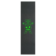 Grizzly Griptape "Medicine Man OG Bear" Skateboard Grip Tape (Black) Griptape