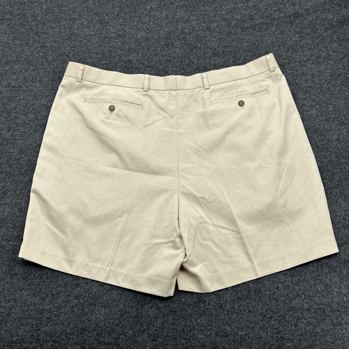 Cutter & Buck Shorts Mens Size 48 Pleated Dress Sand Cutter And Buck - Picture 2 of 7