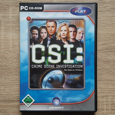 PC Spiel CSI Crime Scene Investigation Das Spiel zur TV-Serie in Hülle OVP