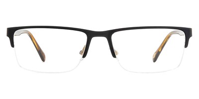 Fossil FOS 7154/G Eyeglasses Black Striped Blue 54mm New & Authentic