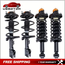 Set 4 Front+Rear Complete Shock Struts w/ Spring For 2008-17 Mitsubishi Lancer