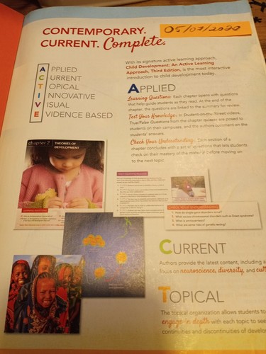 Child Development: an Active Learning Approach Third Edition/ Textbook - Picture 7 of 15
