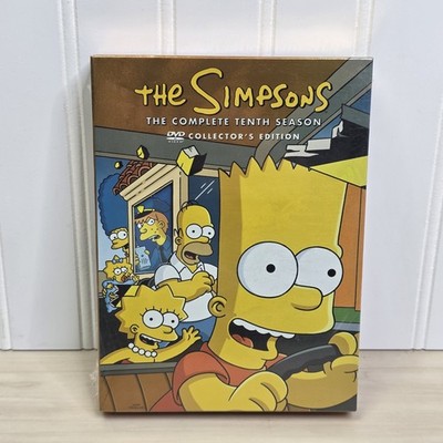 The Simpsons Complete 10th Season DVD 2009 4-Disc Set New Sealed