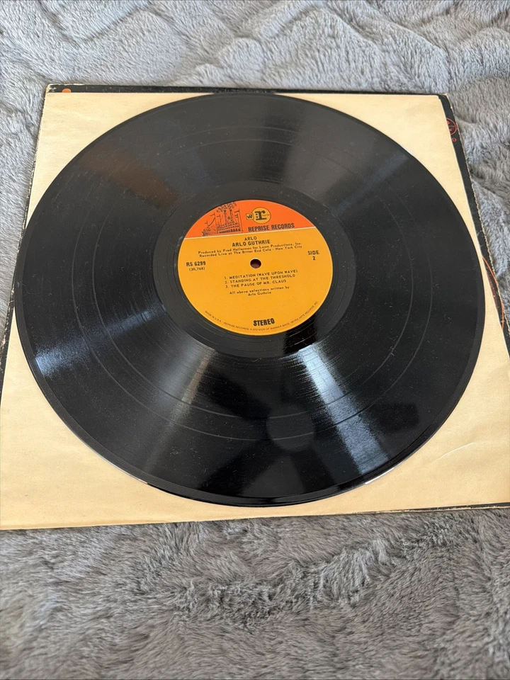 Arlo Guthrie Lp Self Titled On Reprise - Vinyl Record - Imagem 4 de 4