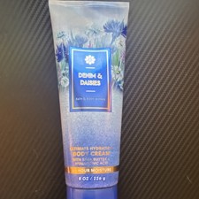 Bath Body Works Denim Daisies Body Cream Shea Butter Hyaluronic Acid 8 oz