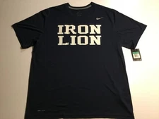Penn State Football Nike Iron Lion T-Shirt Rare Dri-Fit Men's XL Brand New Tags